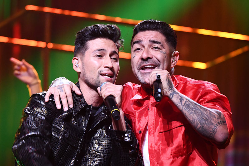 Mendez och Alvaro Estrella i Mello 2020.